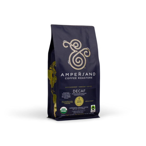 Ampersand Whole Bean Decaf Coffee - 12 Ounce