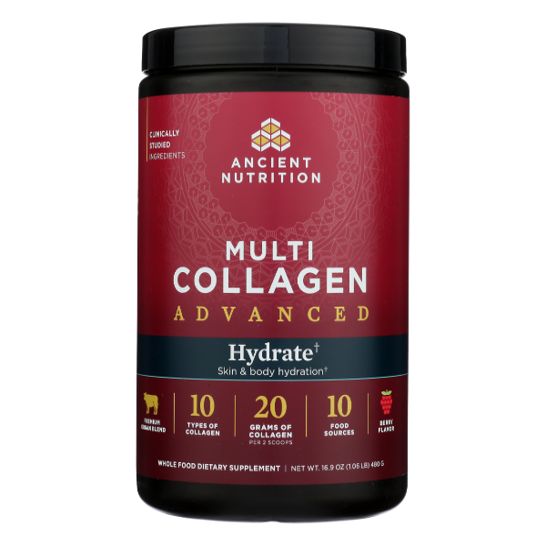 Ancient Nutrition Multi Collagen Advanced Hydr Berry - 480 Gram