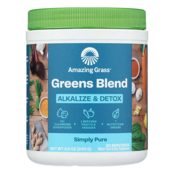 Amazing Grass Green Superfood Alkalize & Detox - 8.5 Ounce