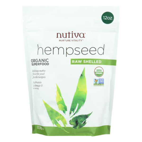 Nutiva Hempseed Shelled - 12 Ounce