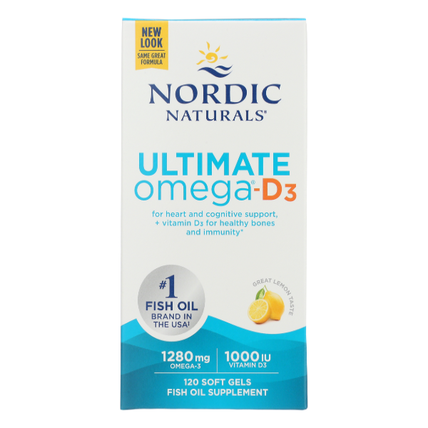 Nordic Naturals Ultimate Omega-d3 - 120 Each