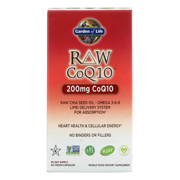 Garden Of Life Raw Coq10 200 Mg - 60 Each