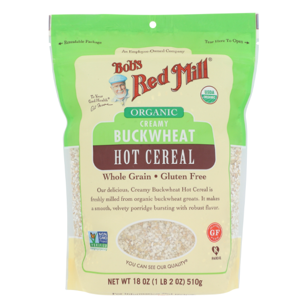 Bob's Red Mill Organic Creamy Buckwheat Hot Cereal - 18 Ounce