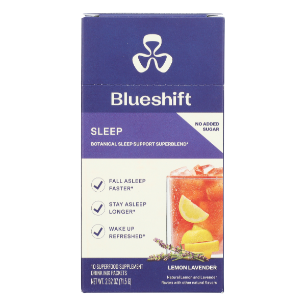 Blueshift Nutritionsleep Lmn Lavendar 10pkt - 2.52 Ounce