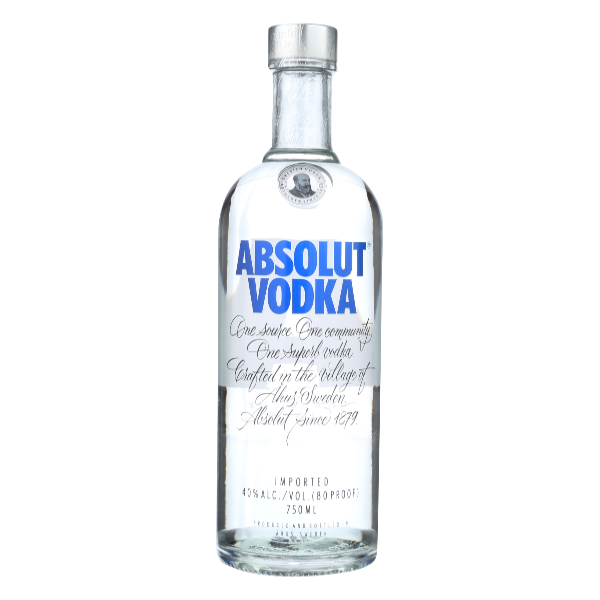 Absolut Vodka - 750 Millilitre