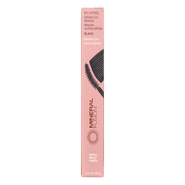 Mineral Fusion So Lifted Defined Curl Mascara Black - 0.3 Ounce