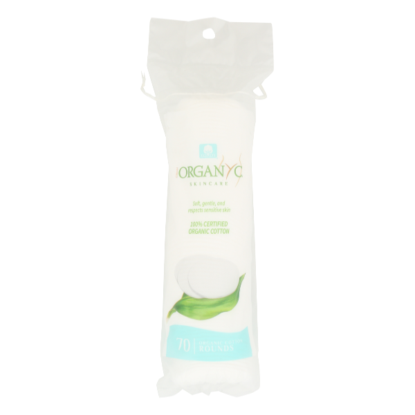 Organyc Cotton Rounds - 70 Each