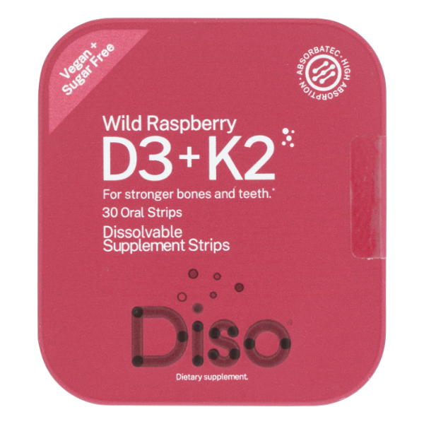 Disod3 K2 Raspberry Strip - 30 Each