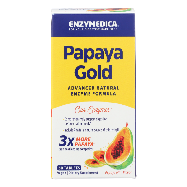 Enzymedica Papaya Gold Enzyme - 60 Each