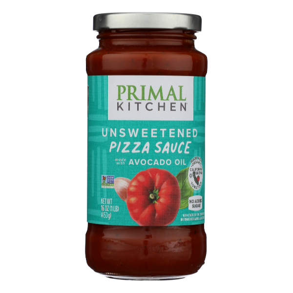 Primal Kitchen Unsweetened Red Pizza Sauce - 1 Pound