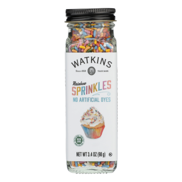 Watkins Rainbow Sprinkles - 3.4 Ounce