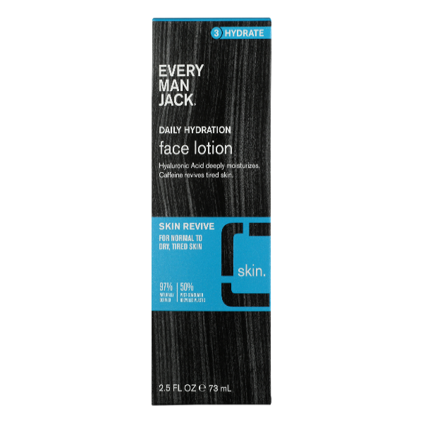 Every Man Jack Lotion Face Daily Hydrating - 2.5 Fluid ounce