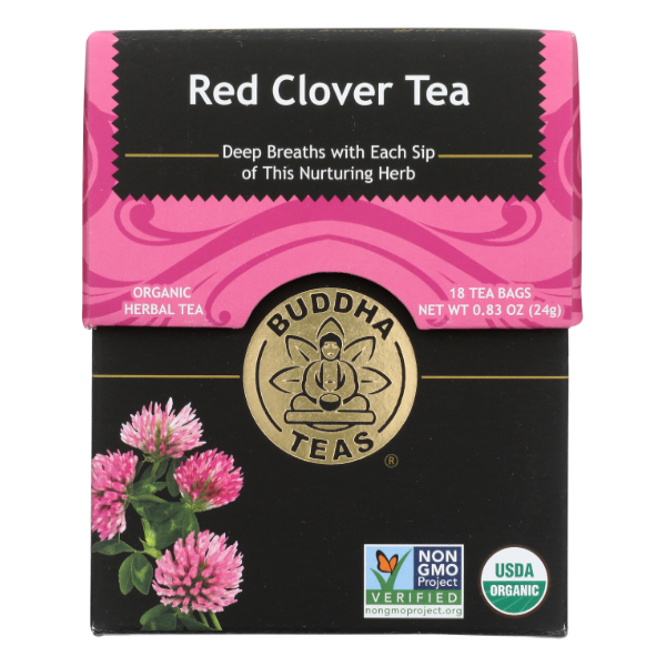 Buddha Teas Tea Red Clover - 18 Each