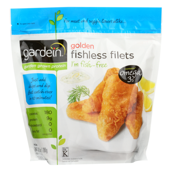 Gardein Golden Fishless Filets 6ct - 10.1 Ounce