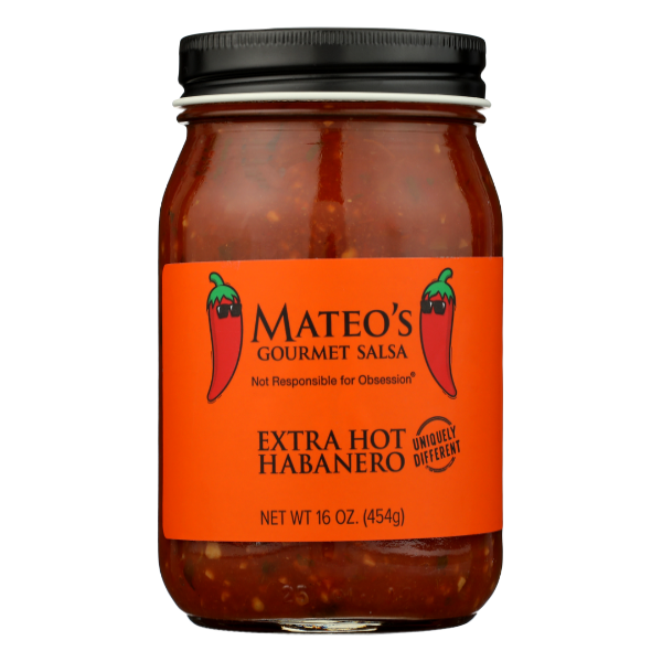 Mateos Habanero Gourmet Salsa - 16 Ounce