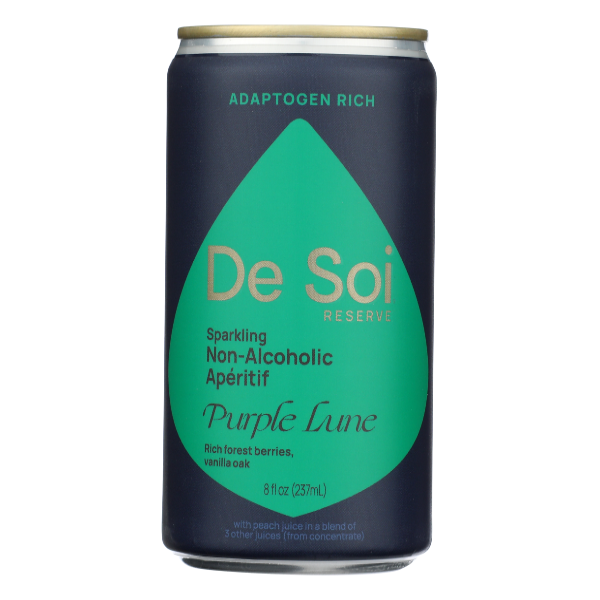 De Soi Sparkling Non-alcoholic Aperitif Purple Lune Single Can - 237 Millilitre