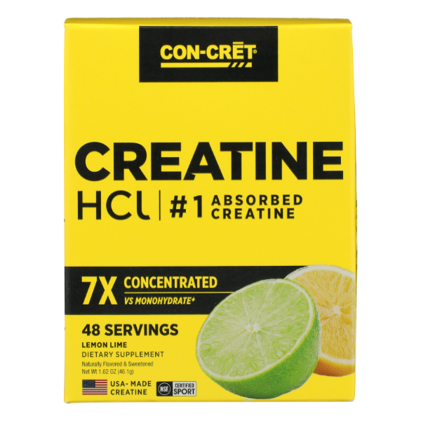 Con Cret Creatine Powder Lemon Lime - 4.5 Ounce