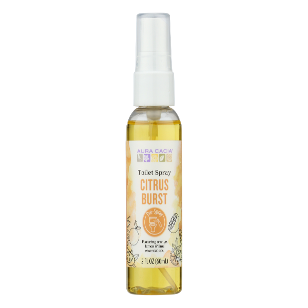 Aura Cacia Spray Toilet Citrus Brst - 2 Fluid ounce