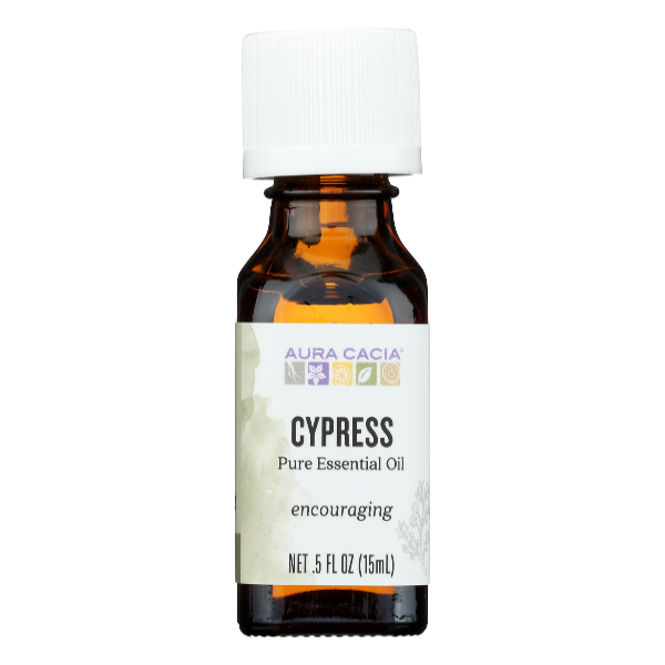 Aura Cacia Cypress Essential Oil - 0.5 Ounce