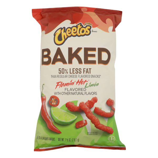 Baked Cheetos Flamin' Hot Limon Cheese Flavored Snacks - 7.62 Ounce