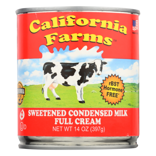 California Farms Sweetened Condensed Milk Full Cream - 14 Fluid ounce
