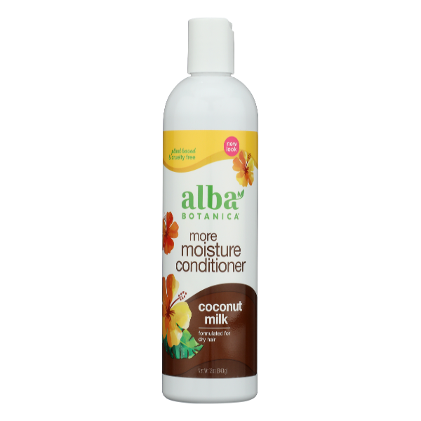 Alba Botanica Coconut Milk Mega Moisture Conditioner - 12 Ounce