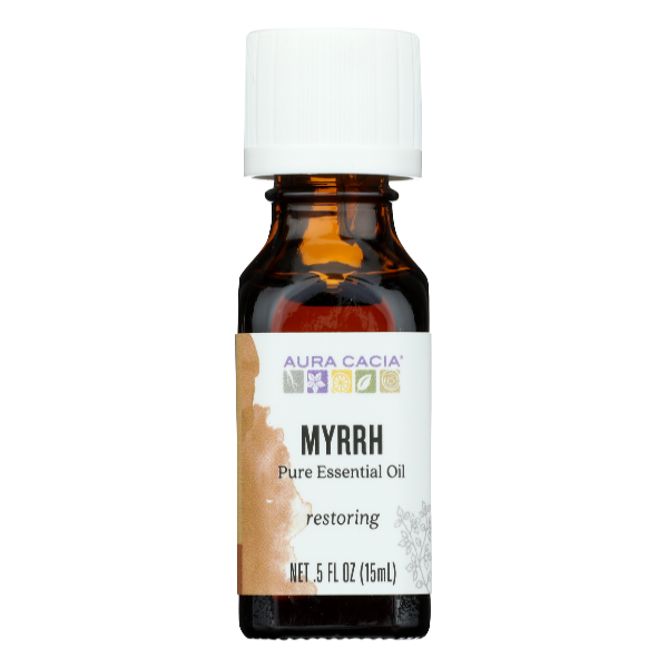 Aura Cacia Myrrh Essential Oil - 0.5 Ounce