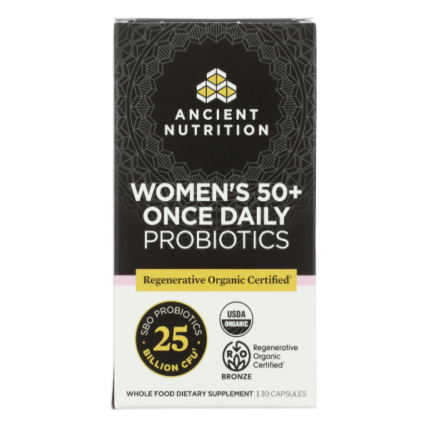 Ancient Nutrition Women's 50 Plus Once Daily Probiotics 25 Billion Cfu - 30 Each