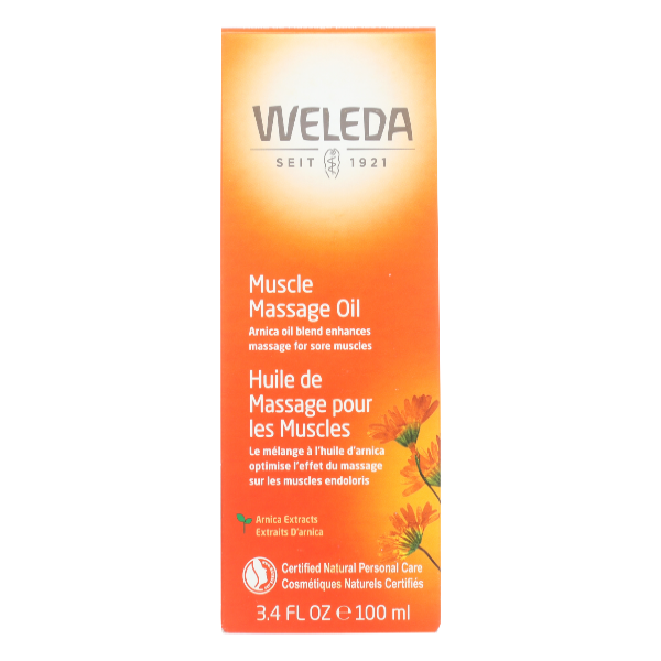 Weleda Arnica Massage Body Oil - 3.4 Fluid ounce