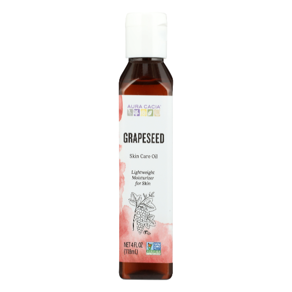 Aura Cacia Harmonizing Grapeseed Skincare Oil - 4 Ounce