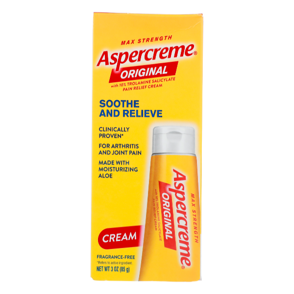 Aspercreme Maximum Strength Original Pain Relief Cream - 3 Ounce