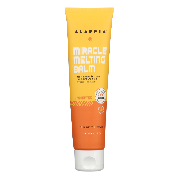 Alaffia Miracle Melting Balm Unscented - 4 Fluid ounce