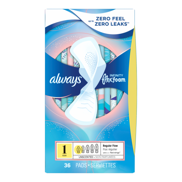 Always Always Infinity Wings Reg Absrb 36ct - 36 Each