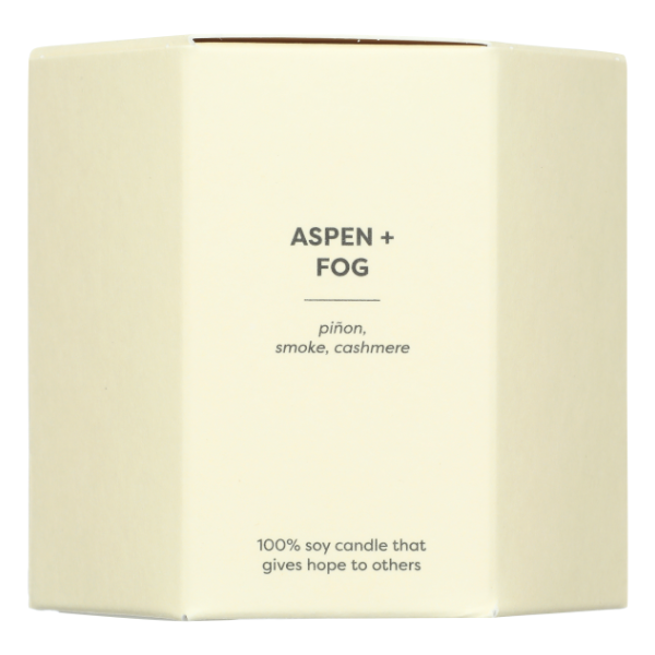 Calyan Wax Co Aspen And Fog Soy Candle In Glass Tumbler - 8.8 Ounce