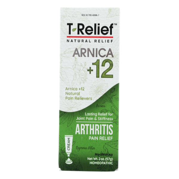 Medinatura T-relief Arnica +12 Arthritis Pain Relief Cream - 57 Gram