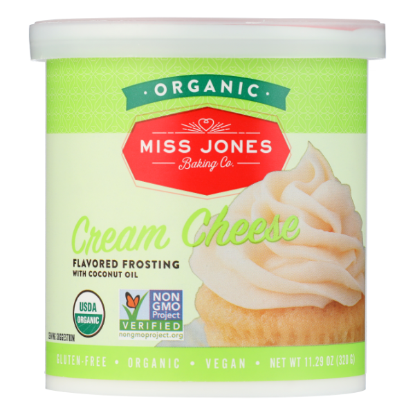 Miss Jones Baking Co Frosting Cream Cheese - 11.29 Ounce