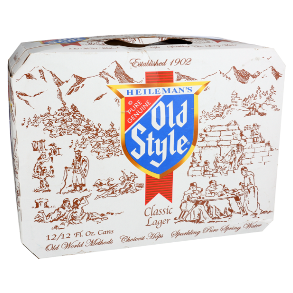 Old Style Oldstyle Lager - 144 Fluid ounce