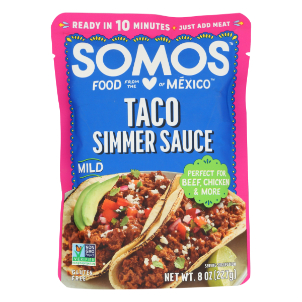 Somos Mild Taco Simmer Sauce - 8 Ounce